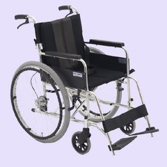 미키코리아 휠체어 활동형 접이식 병원 거상형 휠체어, 1개