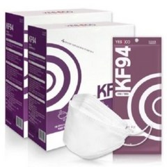 봄의나무 KF94 대형 화이트 마스크 개별포장 50매입 FDA CE 등록, 50개