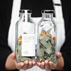 담향 대나무주 대나무잎주 담금주 키트(담향주) 1병 500ml 3병(500ml x 3 선물세트), 1개