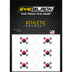 EYEBLACk 대한민국 국가대표 아이블랙 시리즈 아이패치 스티커, 테극기, 테극기