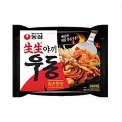 농심 생생야끼우동 화끈한 맛, (251g x 10개), 10개