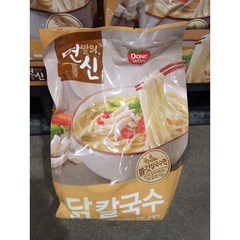 코스트코 동원 면발의신 닭칼국수720g(120g X 6입), 120g