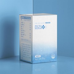 미리수 물에 타먹는 비타민 워터 음료 효소 유산균, 미리수 3+1개 (45포+15포), 5g, 60개