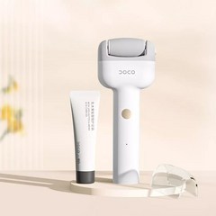 샤오미 DOCO 전동 각질 제거기 2세대 방수 발바닥 관리기굳은살 제거 발각질제거기, 화이트