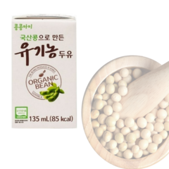 임산부두유 콩콩아이 유기농두유 135ml 24팩