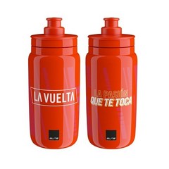 2022 New 엘리트 플라이 550ml 자전거 물통, 3)FLY LA VUELTA 아이코닉 레드, 1개