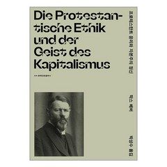 문예출판사 프로테스탄트 윤리와 자본주의 정신 (원전 완역본) (마스크제공)