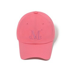 무센트 SIGNATURE BALL CAP (Coral pink)
