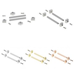 SCREW TUBE PIN BAR FOR 까르띠에PASHA 스트랩 팔찌 밴드LUG 16/17/18/20/21/22