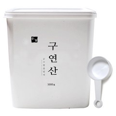 순담 구연산 4kg 섬유유연제 세정제 세제 바스켓, 1개