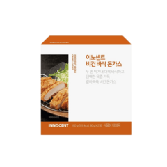 인테이크 이노센트 비건 바삭 돈가스 180g (2개입)