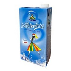 폴란드 밀키스마 멸균우유 1L 5개 밀키스마 우유 1000ml