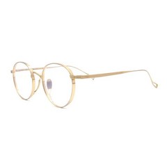 아이옵틱스 10518 48SIZE GOLD 안경 티타늄 안경 가메만넨모양 고도수 안경 EYEOPTICS 안경