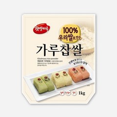 햇쌀마루 가루찹쌀, 1kg, 1개