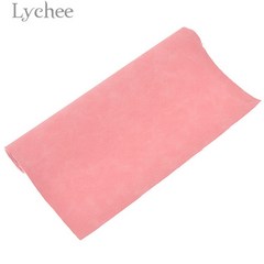 Lychee Life 21x29cm A4 가짜 스웨이드 PU 가죽 원단 의류 방수 합성 가죽 원단 DIY 봉제 재료, 5, 5