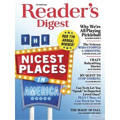 Readers Digest Usa 2023년10월호 (리더스다이제스트 미국판 월드매거진) - 당일발송