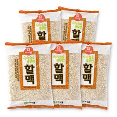 [두보식품] 할맥 800g 5봉, 1세트