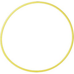 사사키(SASAKI) 리듬체조 수구 스탠다드 후프 레몬 옐로우 지름 70cm M13, 상품명참조, 1개