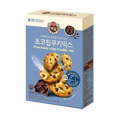 CJ 제일제당 초코칩 쿠키믹스 어린이간식 홈베이킹 쿠킹체험 엄마표 간식 간식만들기 290g 1개
