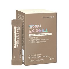 뉴트리코어 WCS 노케스템 엔자이딘 발효 곡물효소, 120g, 1개