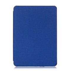 6 "케이스 가방 PU 가죽 천 이레더를위한 소매 Kindle 용 파우치 커버, 파란색