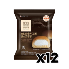 느린마을막걸리 쌀슈크림빵 베이커리디저트 130g x 12개