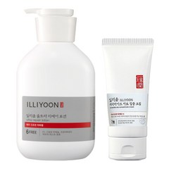 [일리윤] 바디로션/바디워시 기획증정세트, 02.울트라 리페어 로션350ml+집중크림75ml, 1개