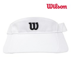 윌슨 러쉬니트 바이저 썬캡 테니스모자 스포츠모자 WHITE WR5005009, 화이트