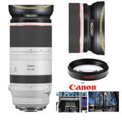 ULTIMAX FOR Canon RF 100-500mm f/4.5-7.1 L IS USM 렌즈 캐논 렌즈용 HD 초광각 + 매크로 133635