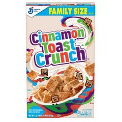 제너럴 밀스 시나몬 토스트 크런치 시리얼 476g(16.8oz) 2팩 씨리얼 General Mills Cinnamon Toast Crunch Breakfast Cereal Large Size 16.8 Oz, 476g, 2개