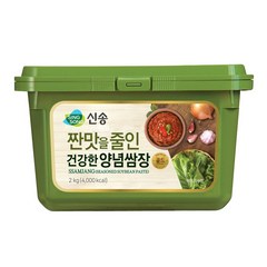 신송 짠맛을 줄인 건강한 양념쌈장, 2kg, 2개