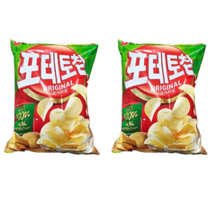 농심 포테토칩 오리지널 감자칩, 390g, 2개