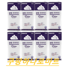 달럽프라이드 식물성 휘핑크림1000ml 멀티팩 아이스, 1000ml, 8개