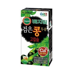 정식품 베지밀 검은콩 고칼슘 두유 190ml 72개