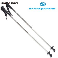 스키폴대 스키폴 catazer pro ski snow poles 탄소 섬유 스틱 워킹 alpenstock for snowboard hiling trekking 알루미늄 합금, 없음