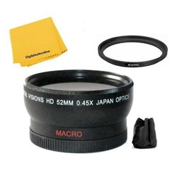 Digital Vision 15-45mm 렌즈가 장착된 캐논 EOS M50 M100 M200용 초광각 렌즈 매크로 133815