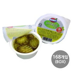 (주)동서 리치스 오이피클 컵, 80g, 168개