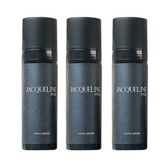 재클린스타일 루트 헤어컬러 염모제 200ml, 퍼플브라운, 3개