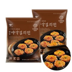 기타 사옹원 부침명장 바삭하게 부쳐낸 한입 아삭김치전 300g 2개