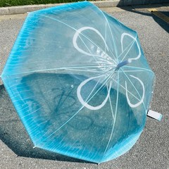 대형 해파리 우산 장우산 투명 안전 자동 장마 교통, 상세 페이지 참고