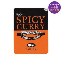 일본직구 하치카레 파우더 맛있게 매운맛 180g 10개입 사은품 추가증정