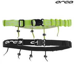 ORCA Racebelt 오르카 레이스벨트 철인3종 마라톤 (검정 형광), NEON YELLOW