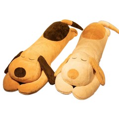바디필로우 안고 자는 귀엽고 강아지 인형 긴베개 임산부베개 수유쿠션 롱쿠션, 브라운
