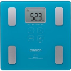 오므론 체성분 체지방 측정 인바디 전자 체중계 3색상 OMRON 일본직구, 블루