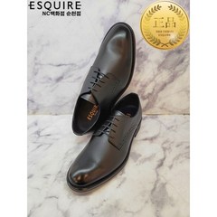 [에스콰이아] <공식 인증 판매처> (에스콰이아 남성 정장화) 발이 편하고 쿠션감이 좋은 남성 정장구두 (3cm굽)