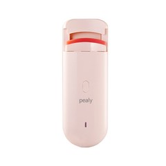 Pealy 속눈썹 고데기 전기 뷰러 30초 속열 균형 열전도 광각 곡선 정온 USB 충전, Pealy-9179, 핑크