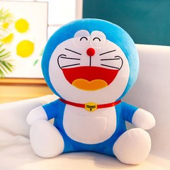 FANSYLI 뽀글이 장난감 귀여운 도라에몽 인형 생일 선물 로봇 고양이 인형 쿠션 인형 새해 선물 크리스마스 선물 X8A25, 스타일B