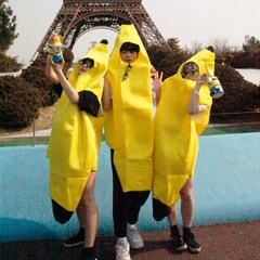 바나나반티-할로윈데이 의상 축제 코스프레 파티복 가면 마스크 파티복 추천 바나나옷