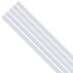 [크리앤조이] 백색포맥스 30x600 (5개) 두께선택 / 플라스틱막대, 2T 5개