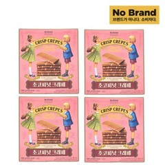 노브랜드 초코피넛 크레페 180g x 4개